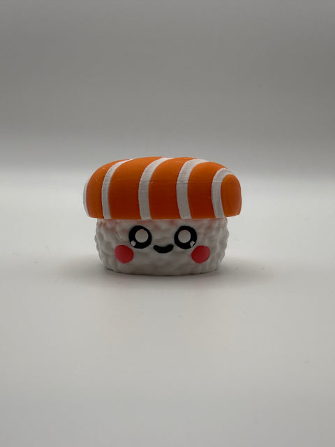 Sushi Fidget Clicker – Salmon, 3D printed by 3D&ME in Tralee