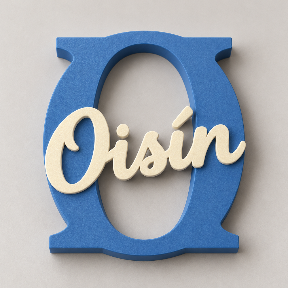 Personalised Initial & Name Decoration