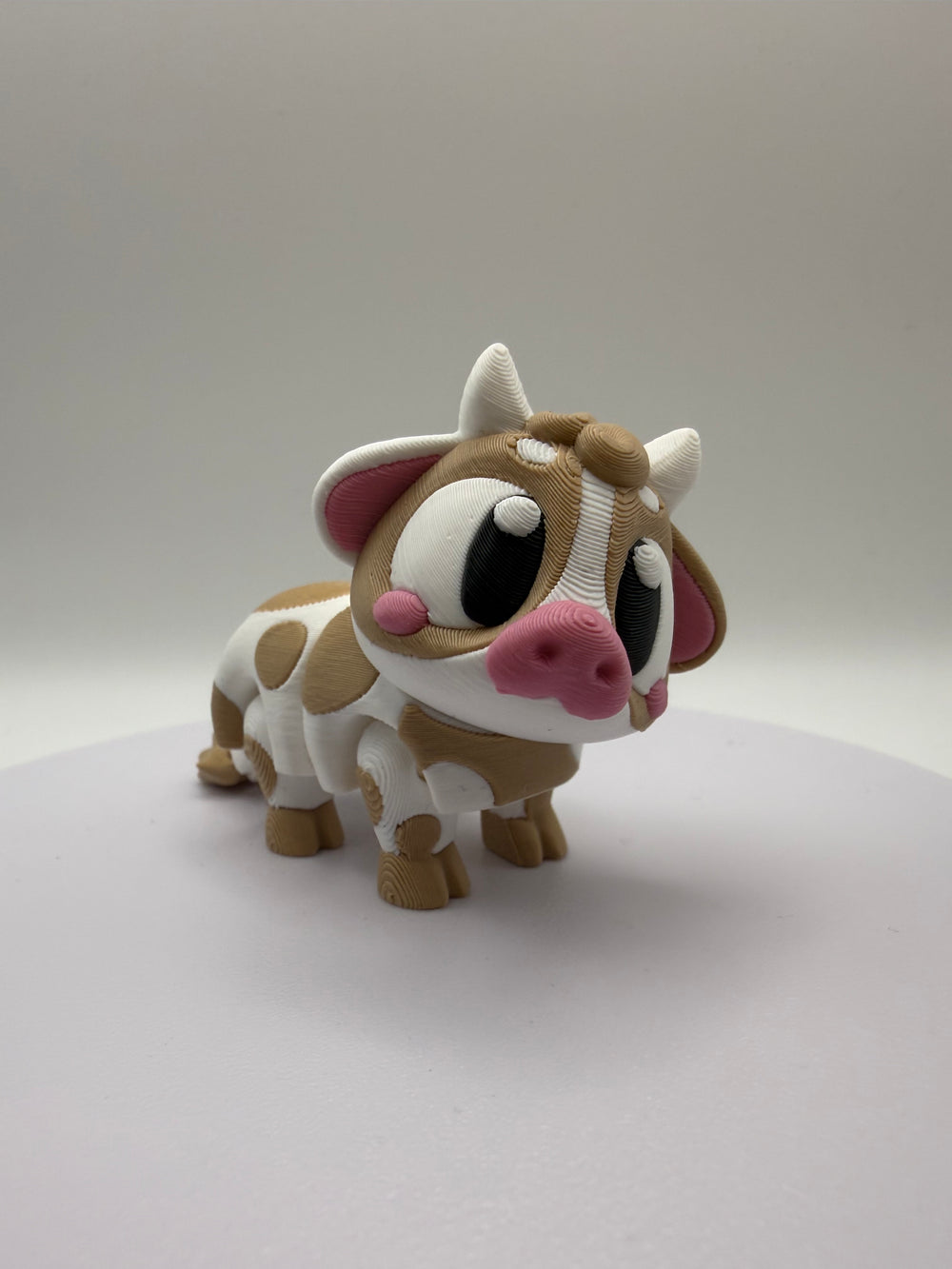 Adoptables – Mini Flexi Animals – Cow, 3D printed by 3D&ME in Tralee