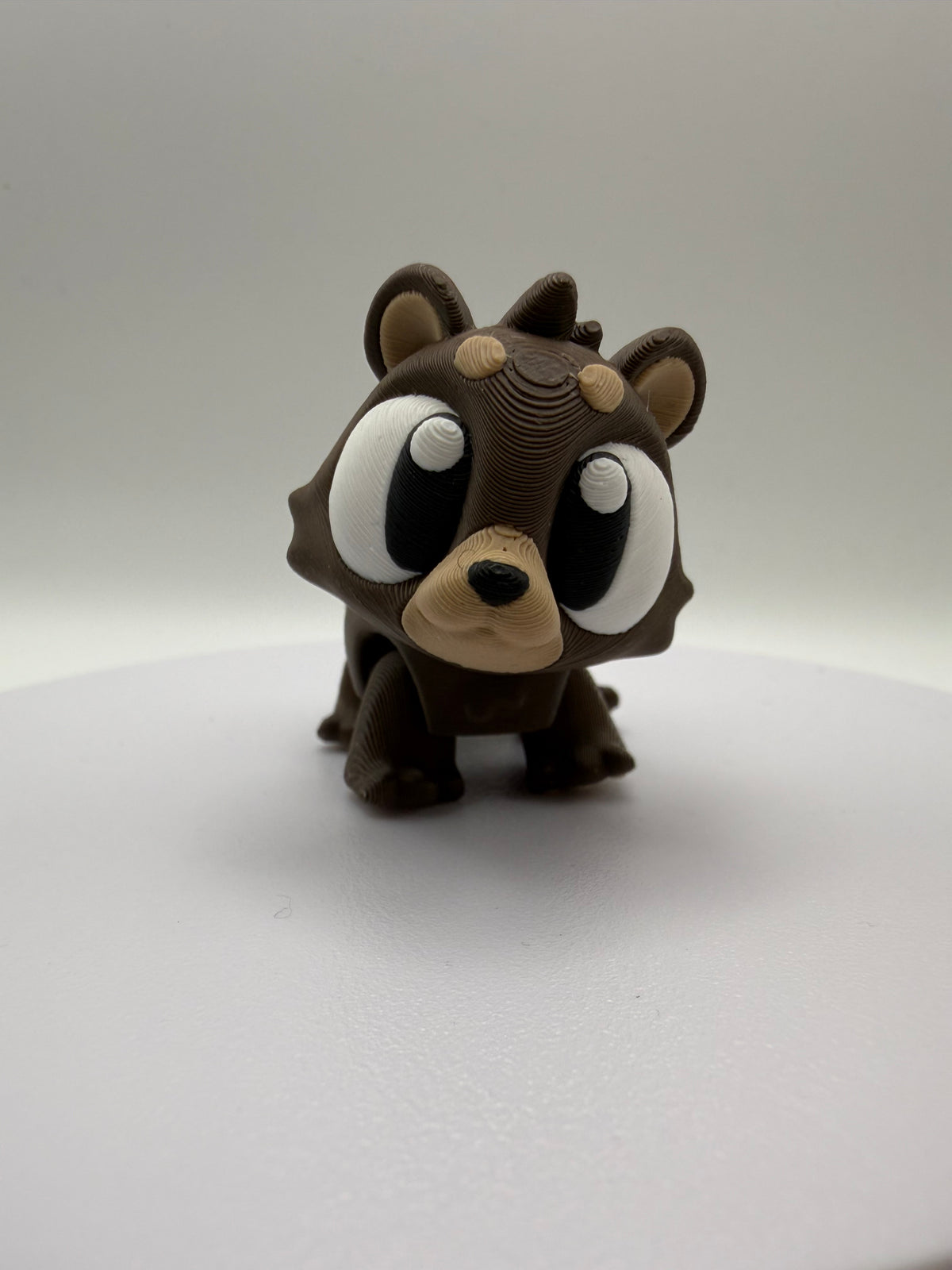 Adoptables – Mini Flexi Animals – Bear, 3D printed by 3D&ME in Tralee