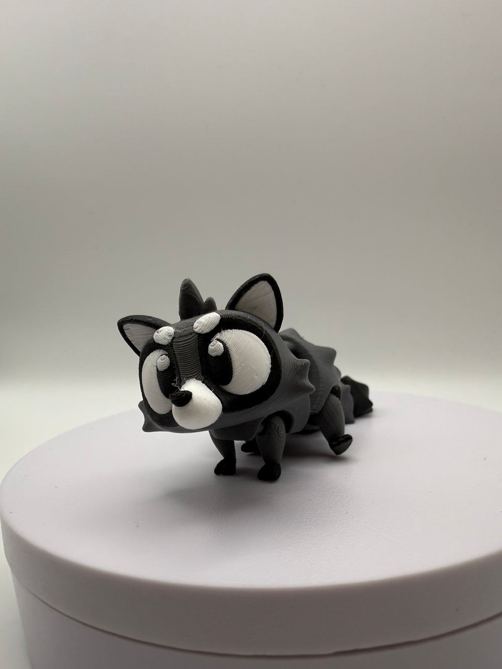 Adoptables – Mini Flexi Animals – Raccoon, 3D printed by 3D&ME in Tralee