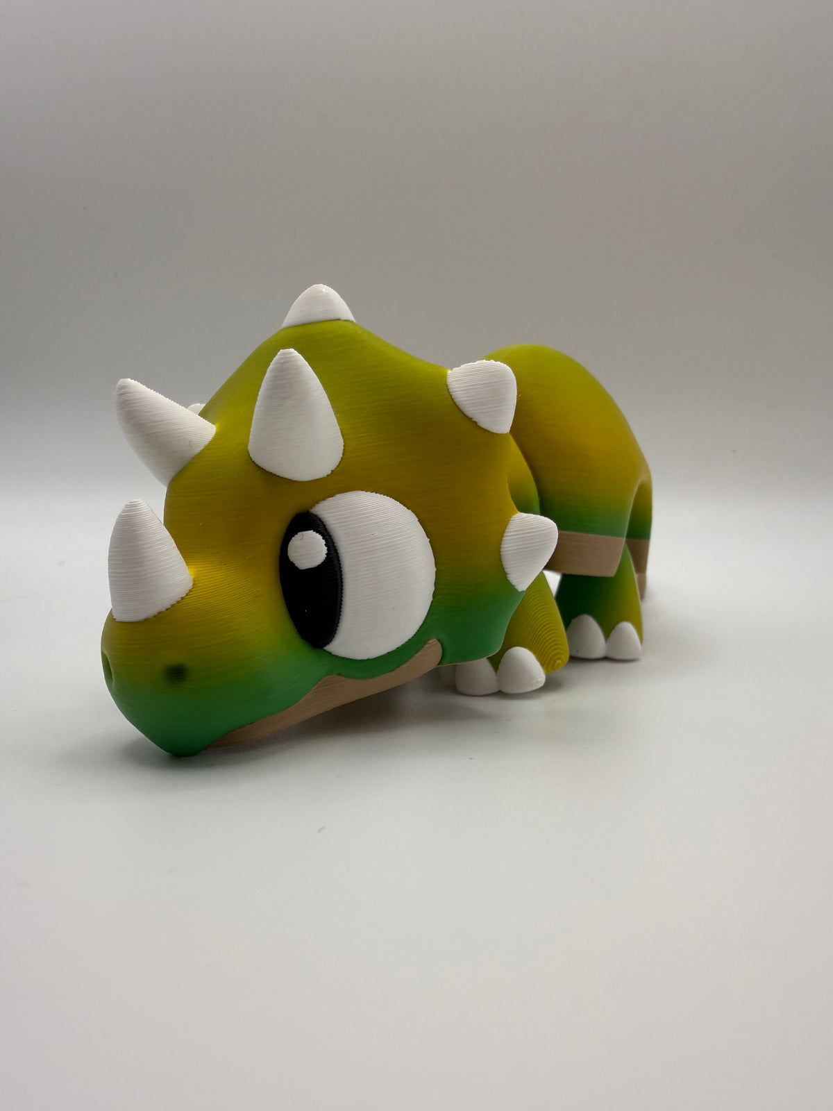 Adoptables – Mini Flexi Animals – Baby Triceratops, 3D printed by 3D&ME in Tralee