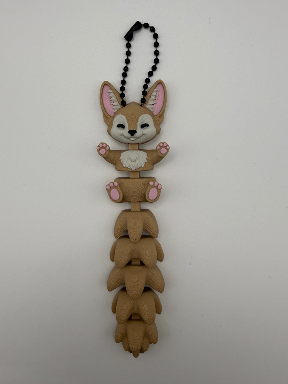 Articulated Animal & Character Keyrings – Fawn Bunny, 3D printed by 3D&ME in Tralee