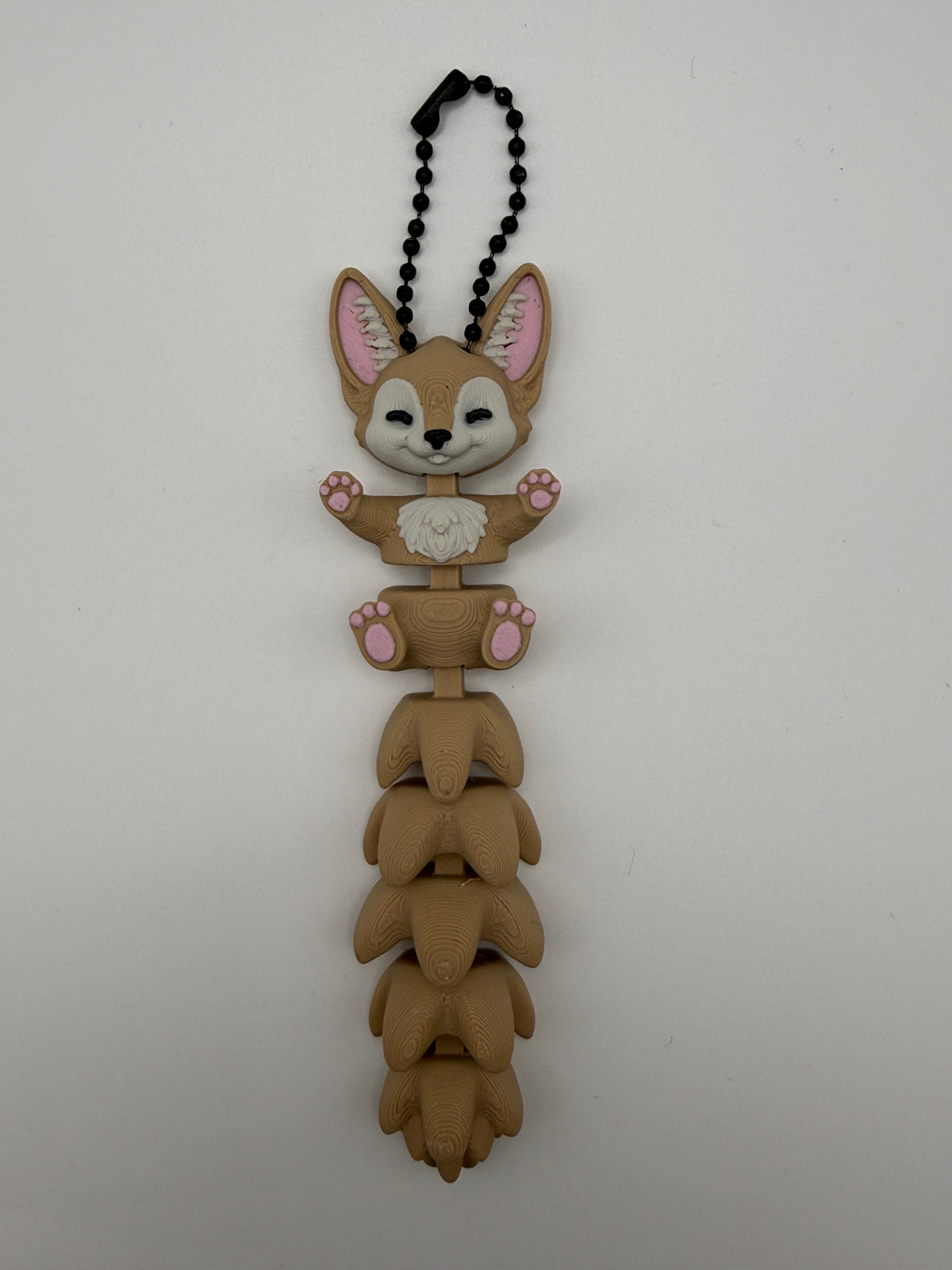 Articulated Animal & Character Keyrings – Fawn Bunny, 3D printed by 3D&ME in Tralee