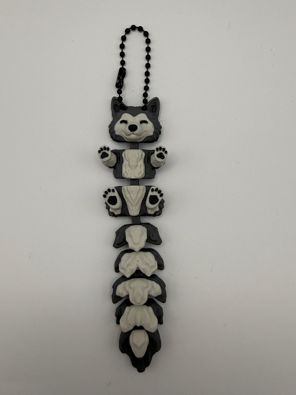 Articulated Animal & Character Keyrings – Skeleton, 3D printed by 3D&ME in Tralee