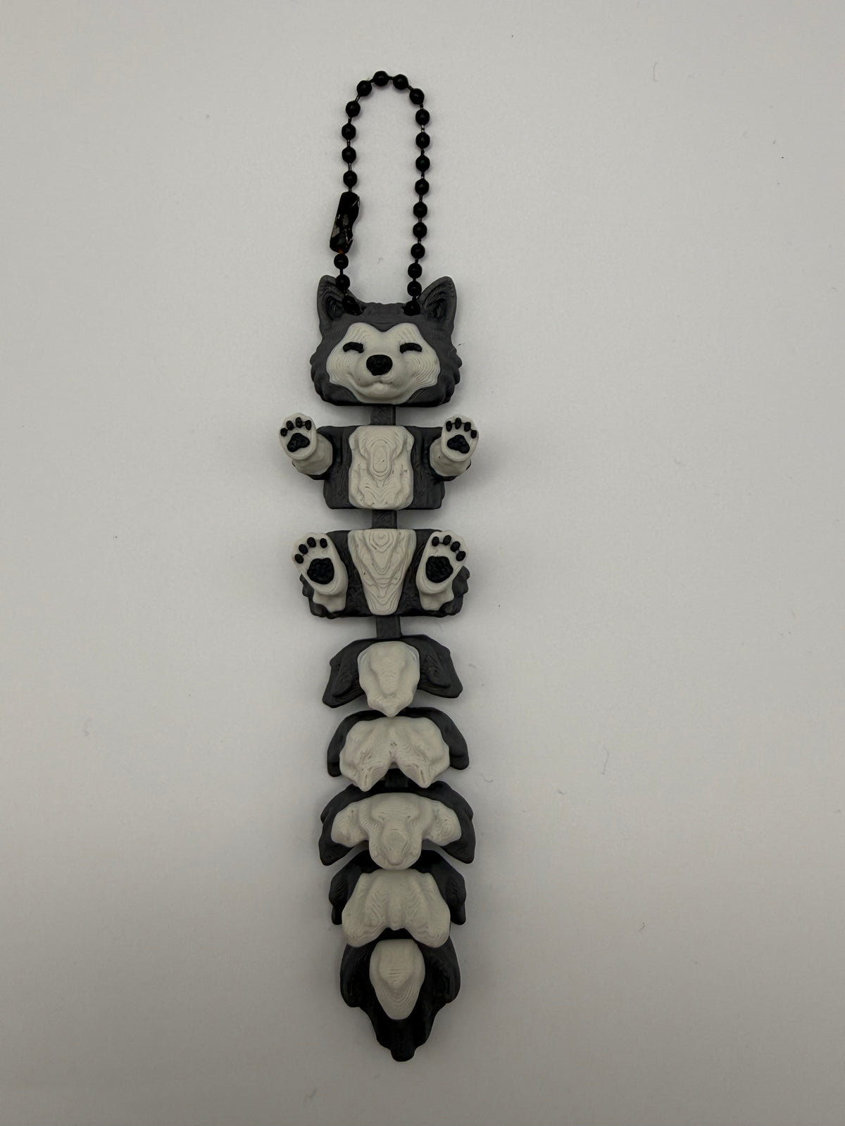 Articulated Animal & Character Keyrings – Skeleton, 3D printed by 3D&ME in Tralee