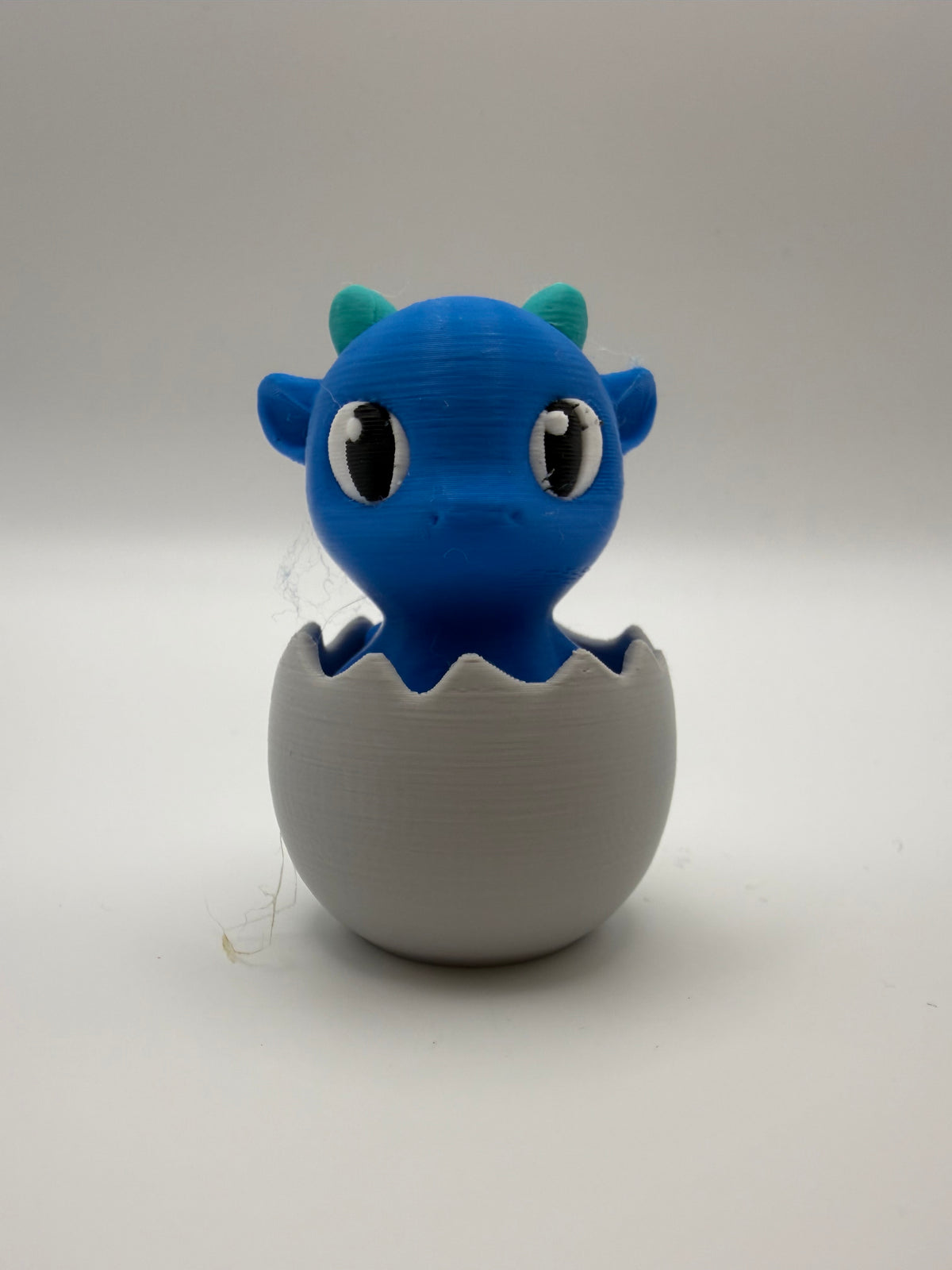 Baby Dragon Egg Fidget – Blue, 3D printed by 3D&ME in Tralee