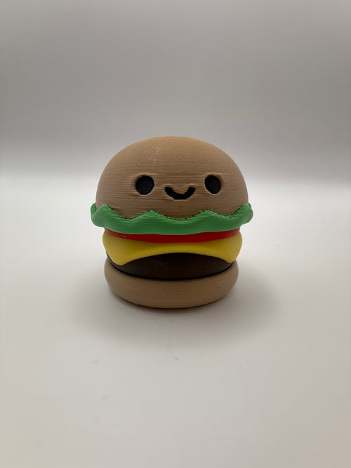 Burger Fidget Clicker – Classic, 3D printed by 3D&ME in Tralee