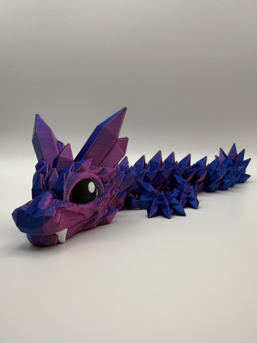 Crystal Cutie Dragon Flexi – Galaxy, 3D printed by 3D&ME in Tralee