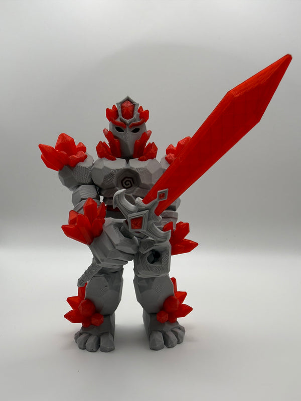 Crystal Warriors – Ruby, 3D printed by 3D&ME in Tralee