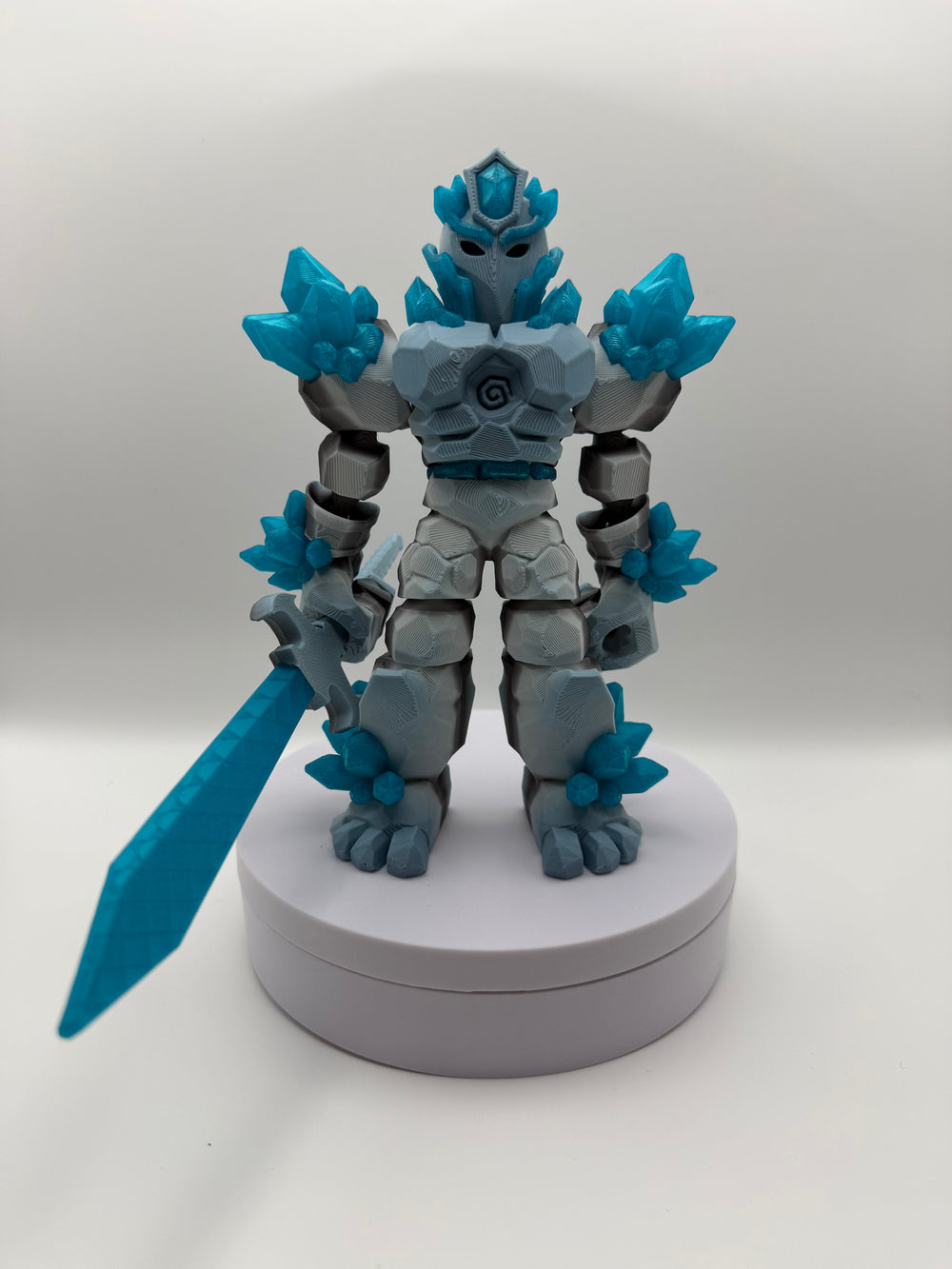 Crystal Warriors – Sapphire, 3D printed by 3D&ME in Tralee