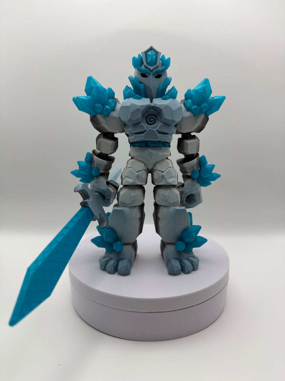 Crystal Warriors – Sapphire, 3D printed by 3D&ME in Tralee