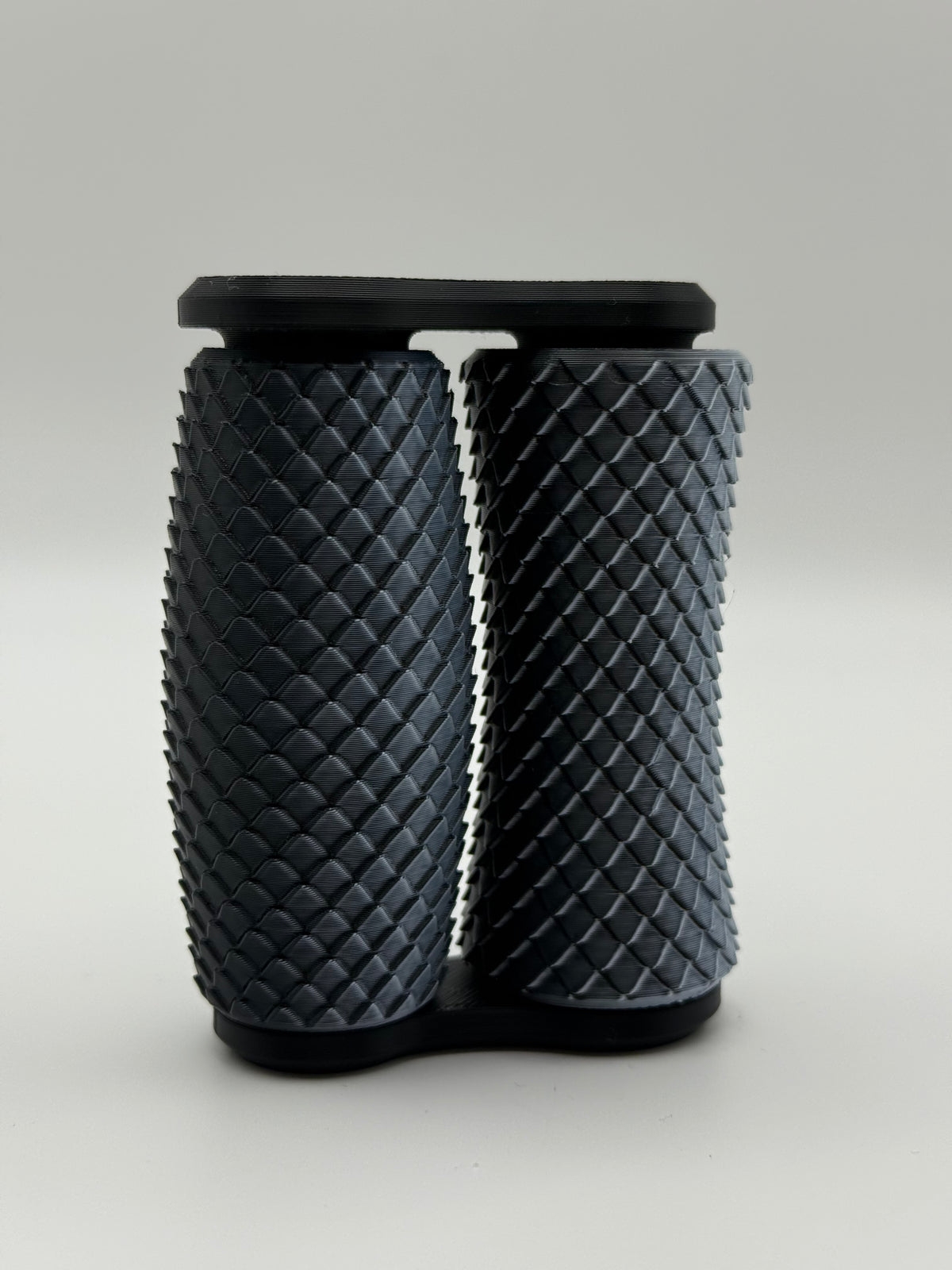 Dragon Scale Fidget Rollers – Graphite, 3D printed by 3D&ME in Tralee