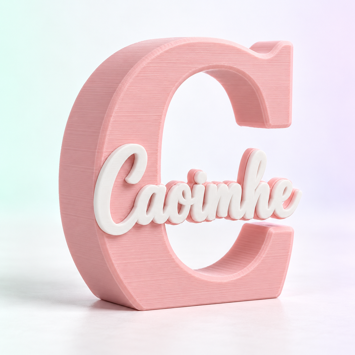 Personalised Initial & Name Decoration