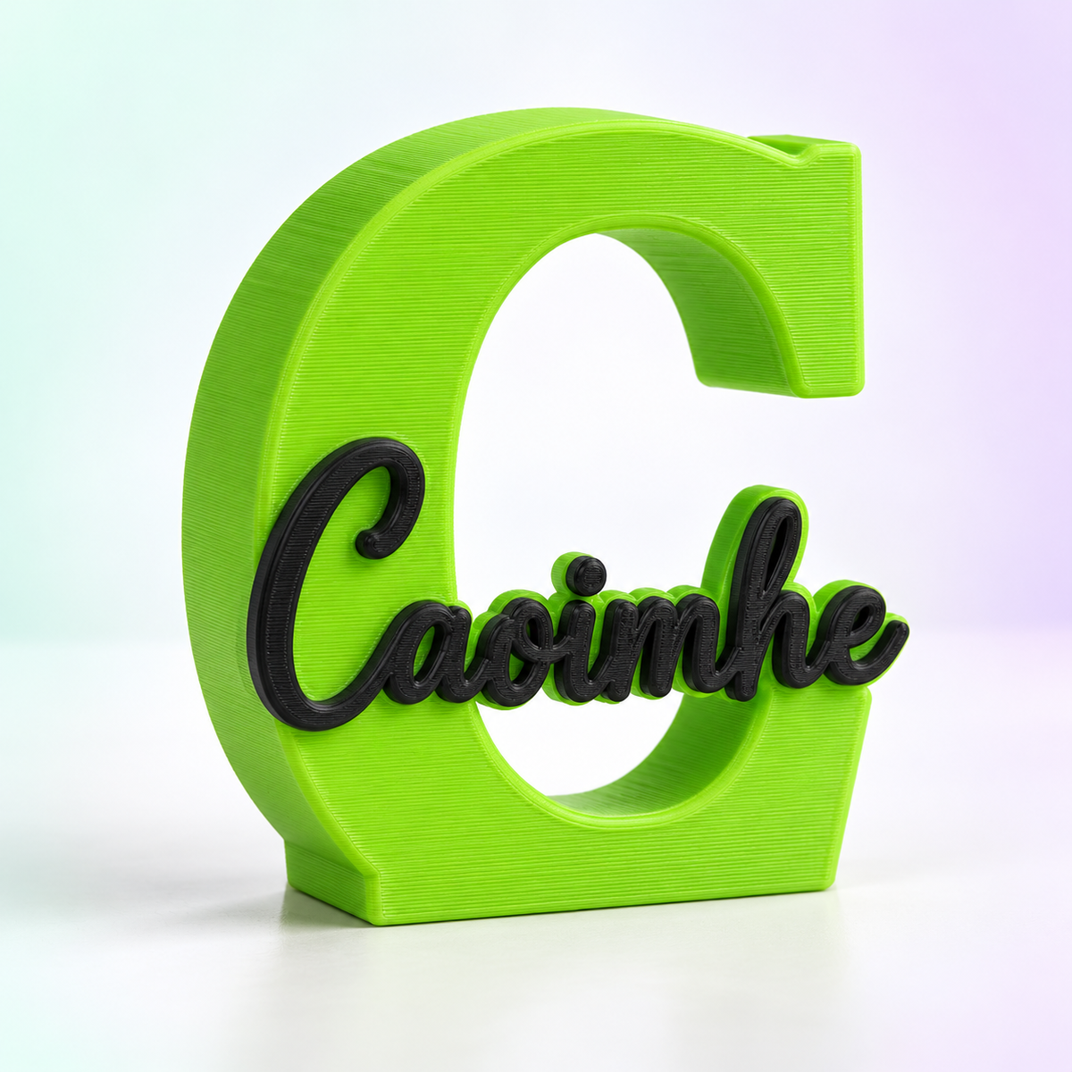 Personalised Initial & Name Decoration
