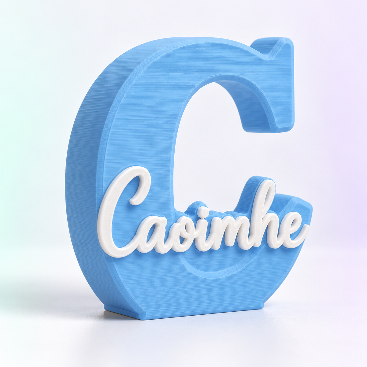 Personalised Initial & Name Decoration