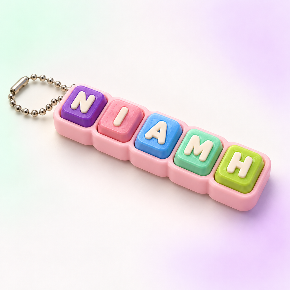 Personalised Keycap Name Clicker