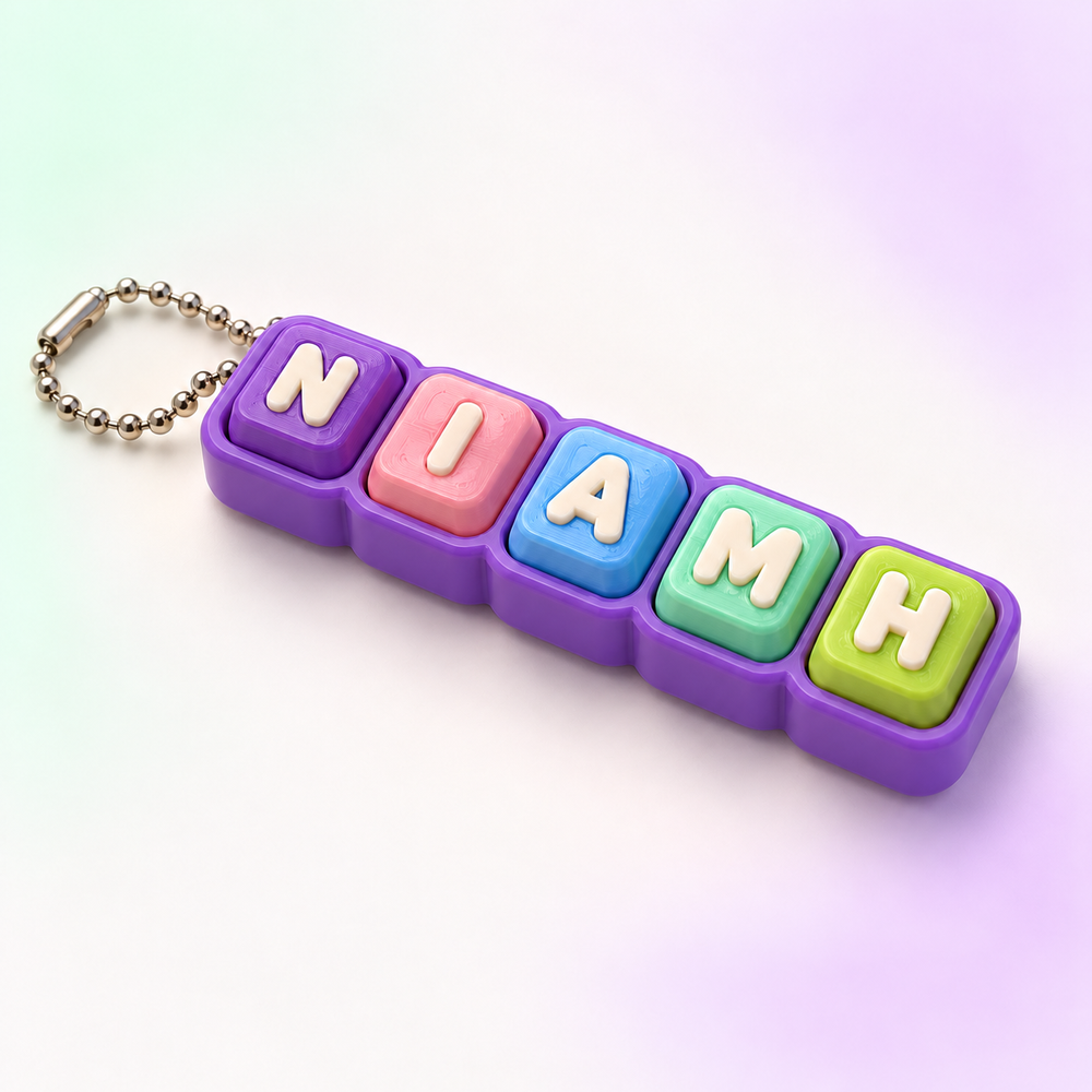 Personalised Keycap Name Clicker