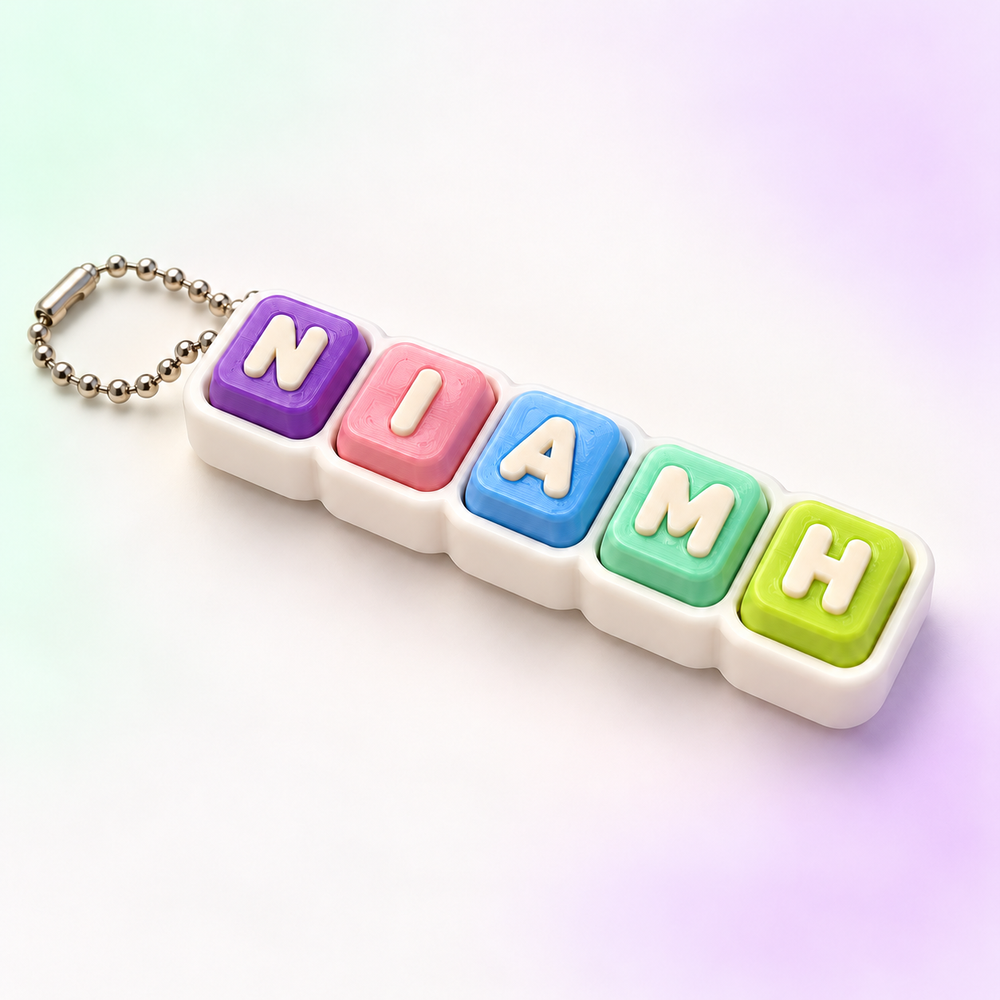 Personalised Keycap Name Clicker