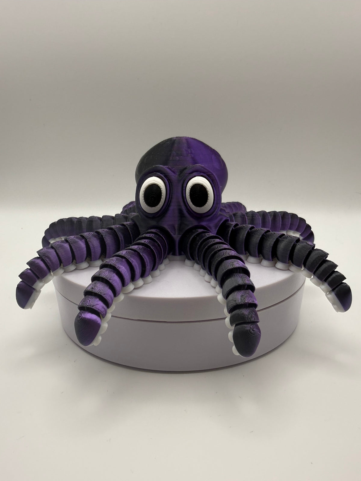 Octopus Flexi Fidget – Purple, 3D printed by 3D&ME in Tralee