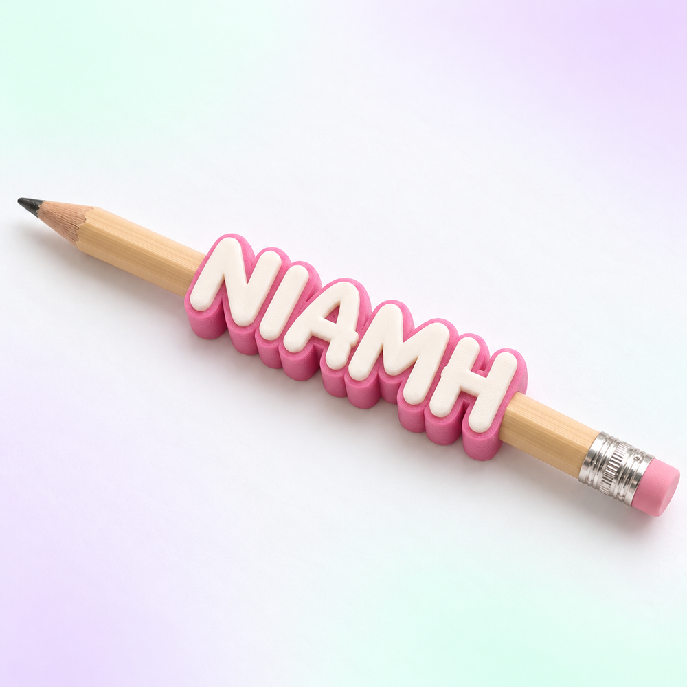 Personalised Pencil Name Tag