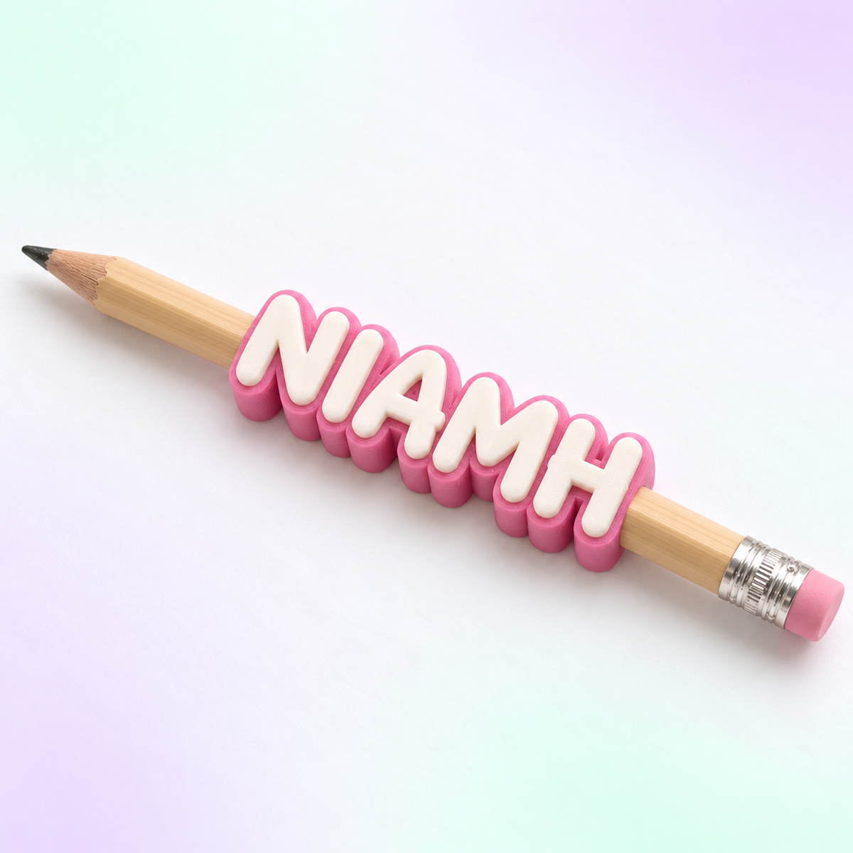 Personalised Pencil Name Tag