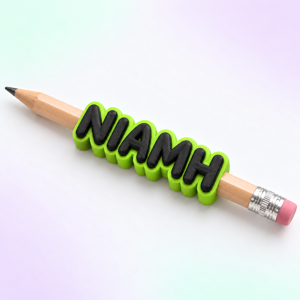 Personalised Pencil Name Tag