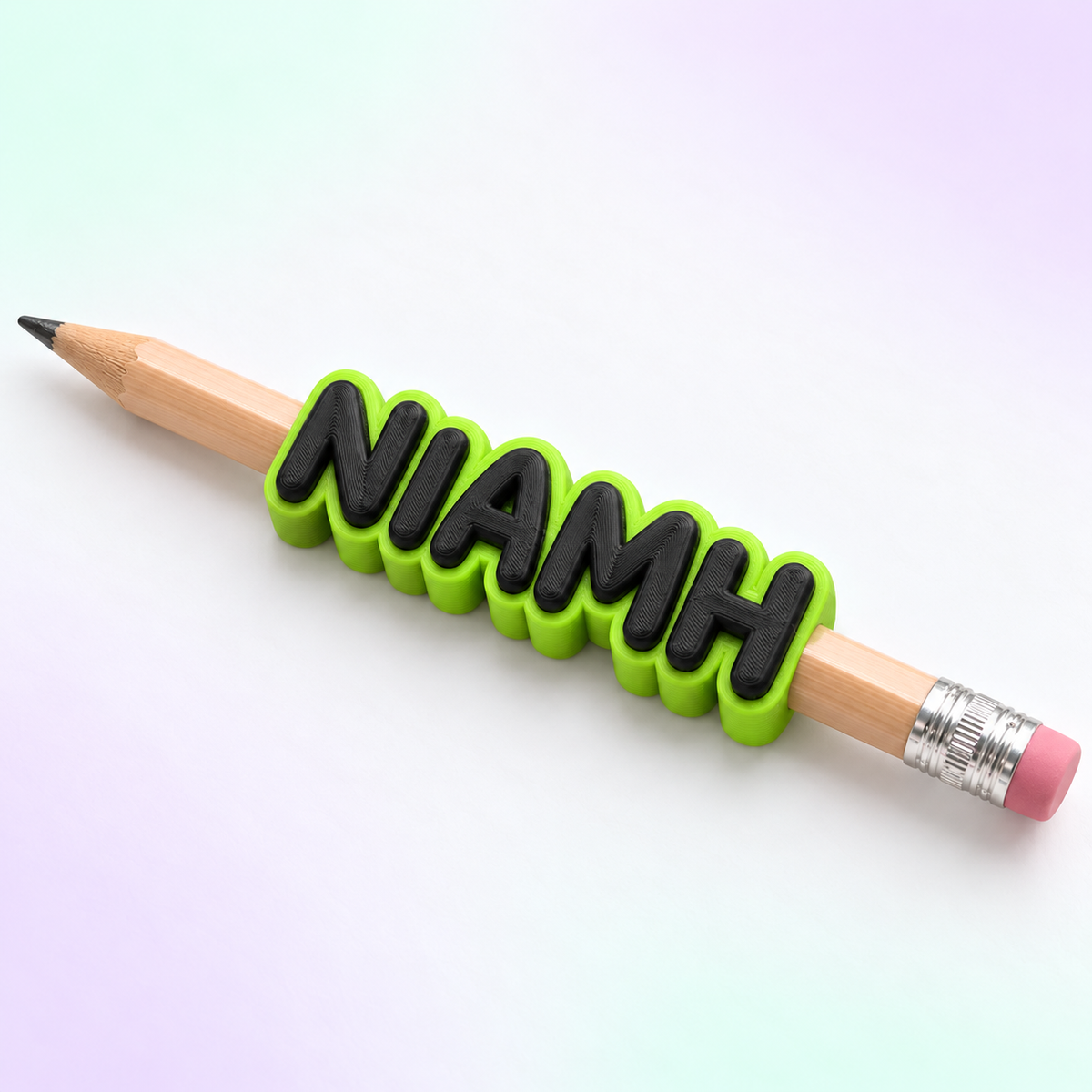 Personalised Pencil Name Tag