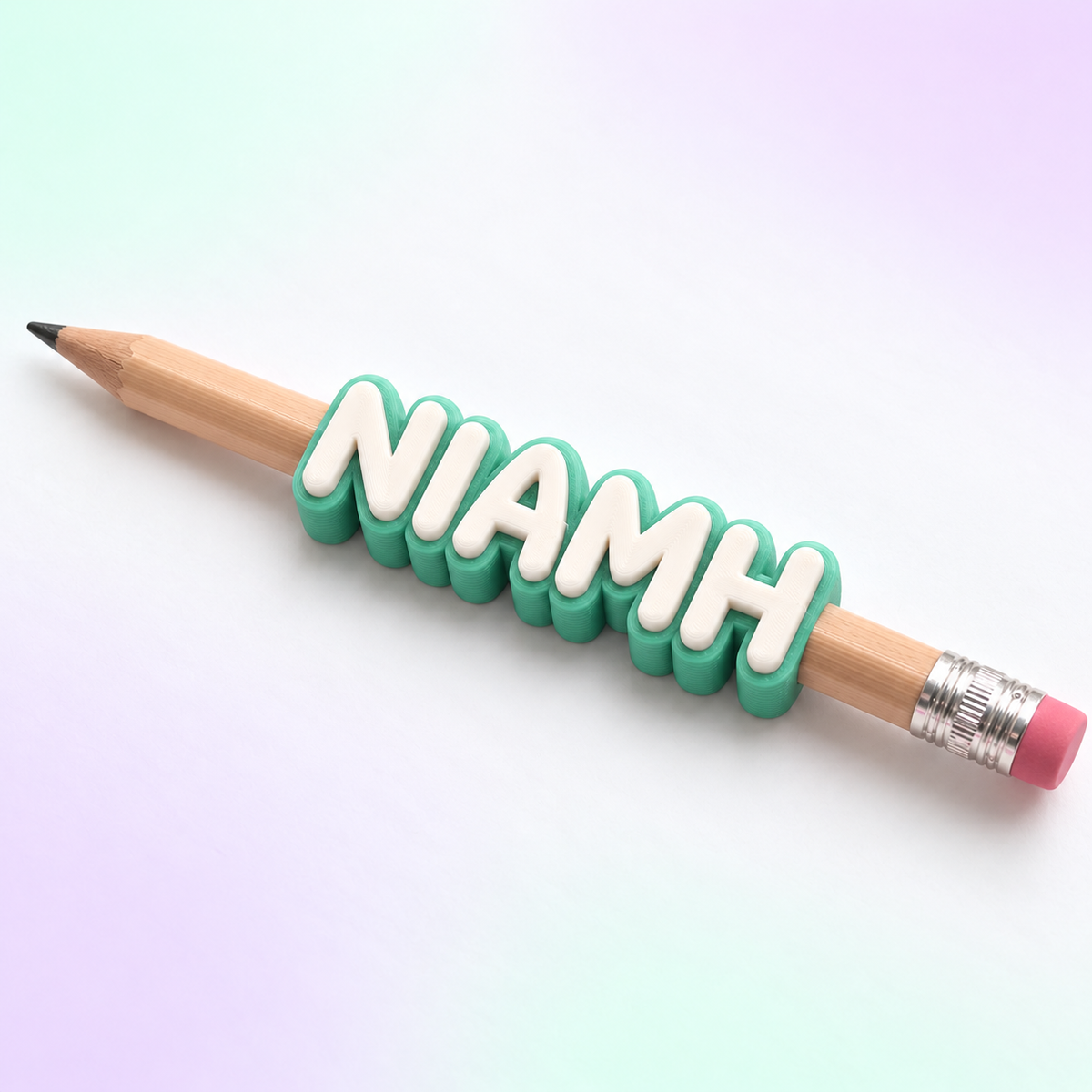 Personalised Pencil Name Tag