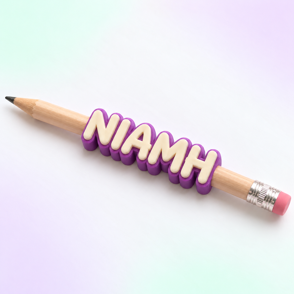 Personalised Pencil Name Tag