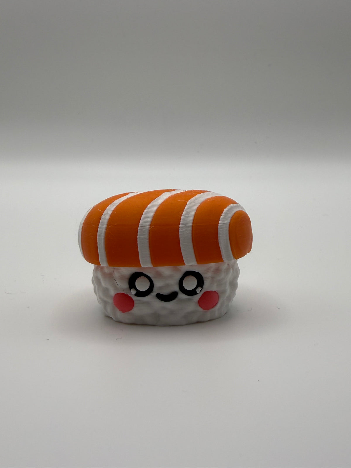 Sushi Fidget Clicker – Salmon, 3D printed by 3D&ME in Tralee