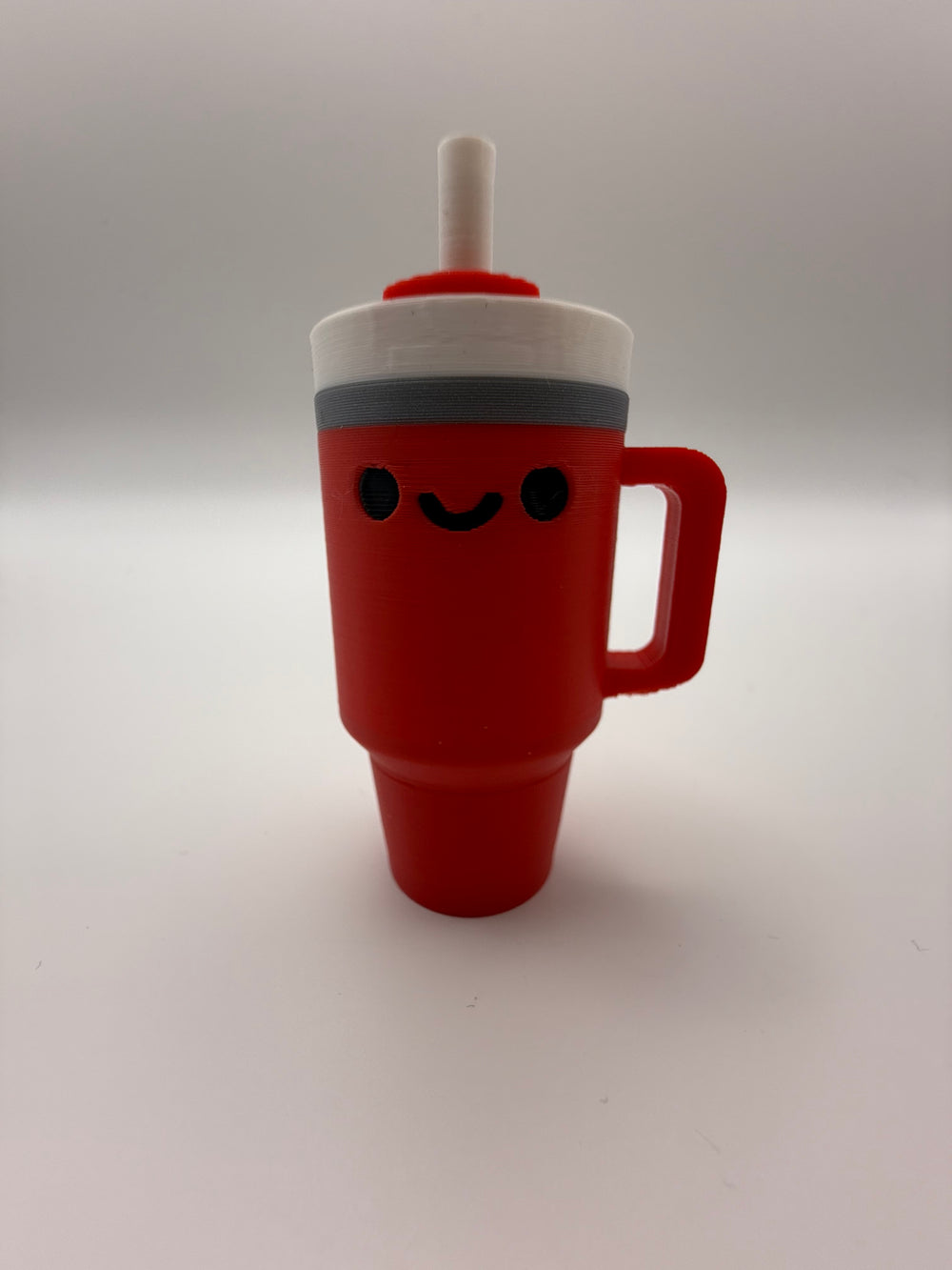 Tumbler Cup Fidget Clicker – Red, 3D printed by 3D&ME in Tralee